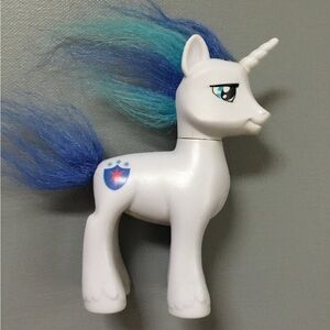 My Little Pony MLP Shining Armor Wedding Castle Boy Pony G4 Blue Shield
